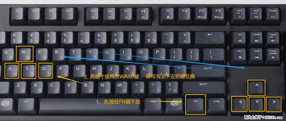 键盘,怎样把wasd键与上下左右方向键互换? - 生活百科 - 阿里生活社区 - 阿里28生活网 al.28life.net