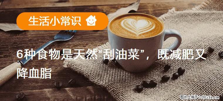 【生活小常识】6种食物是天然“刮油菜”，既减肥又降血脂 - 阿里生活资讯 - 阿里28生活网 al.28life.net
